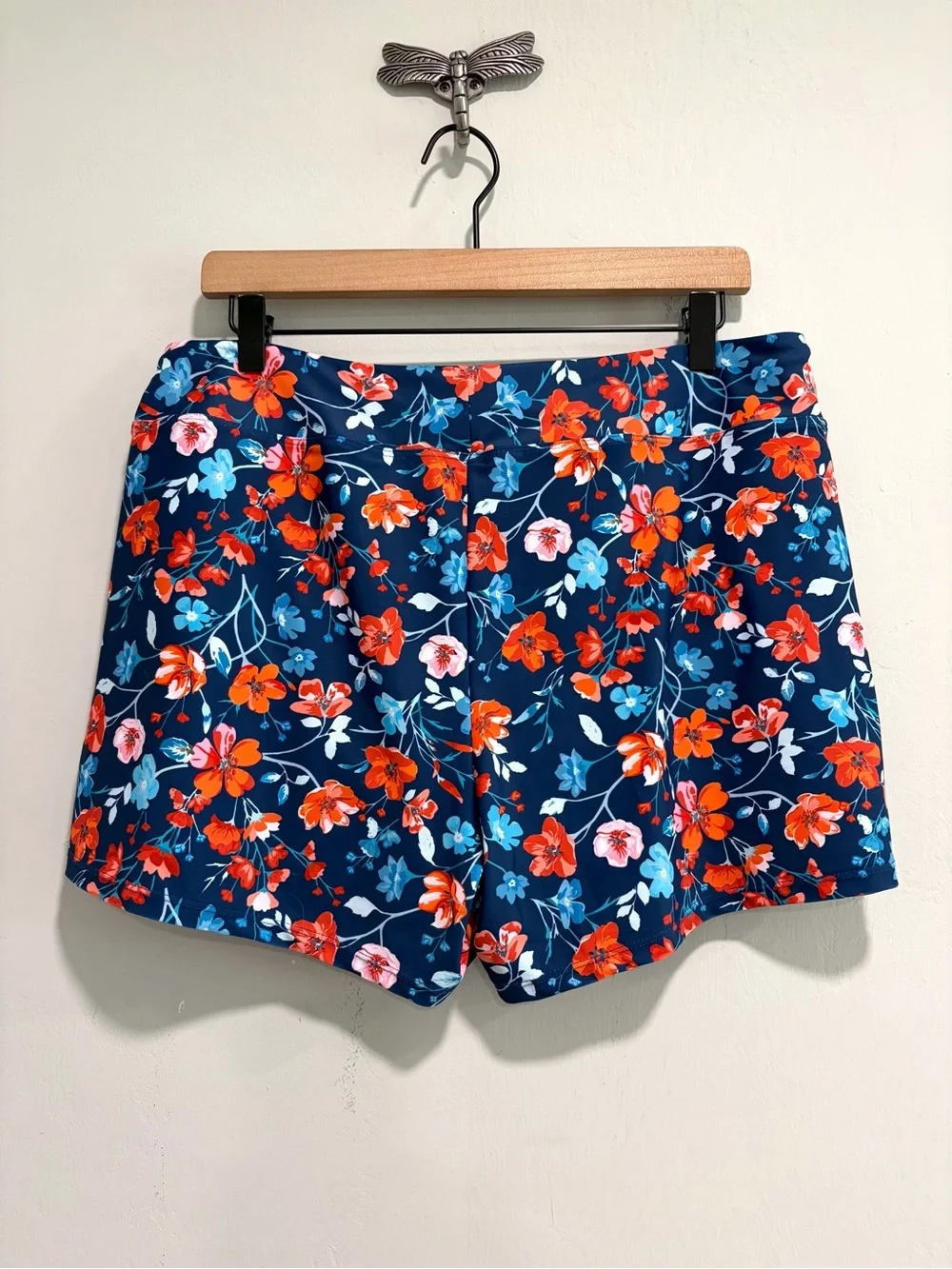 Tempt Me 2PC Tankini Floral Shorts Swimming Suit